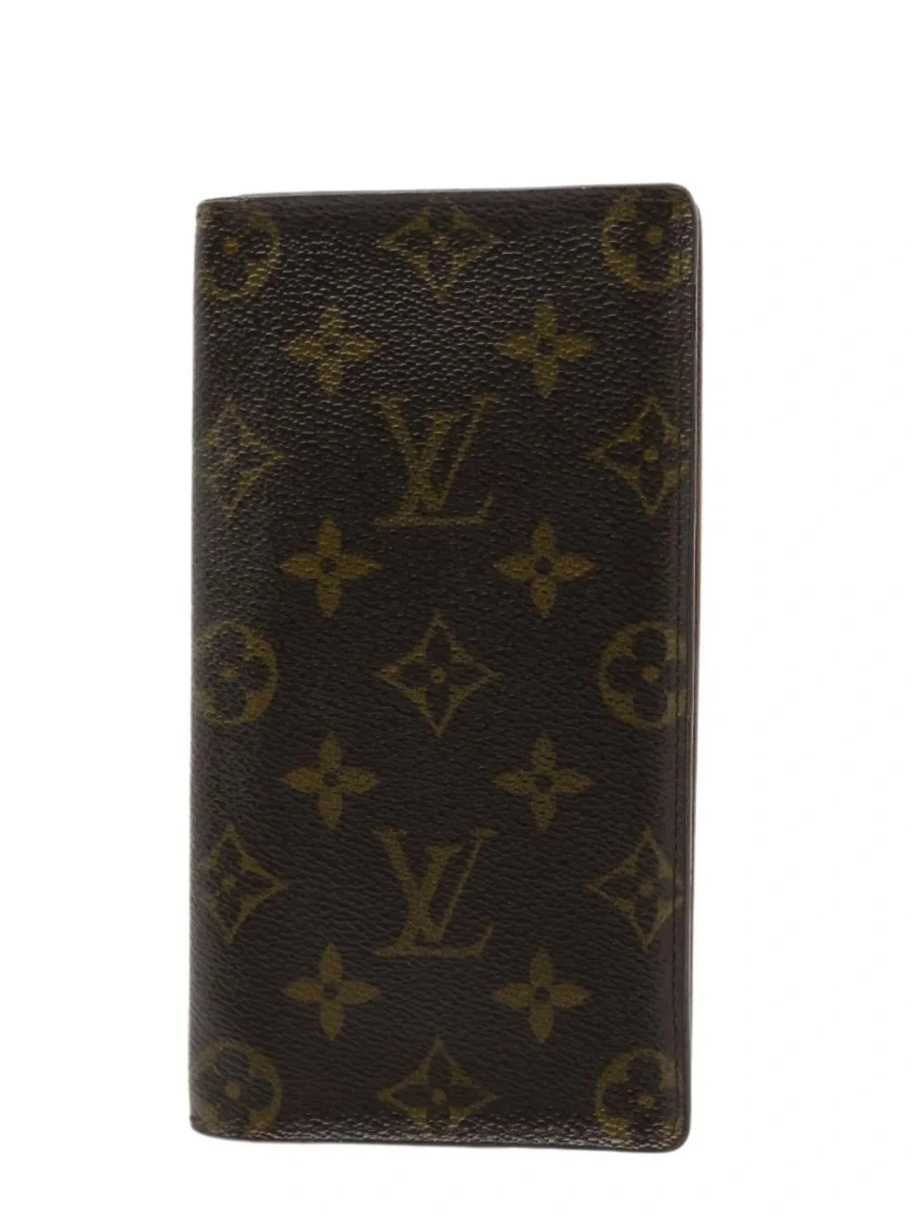 Louis Vuitton Monogram Brown Leather Long Wallet
